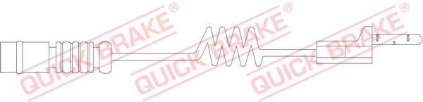 Czujnik zużycia klocka